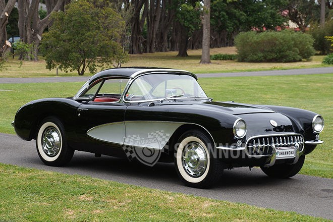 1956 Chevrolet Corvette Convertible LHD. SOLD $77,000