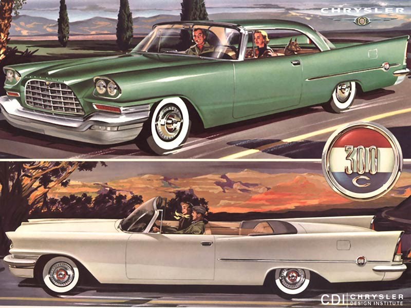 1957 Chrysler 300C ad