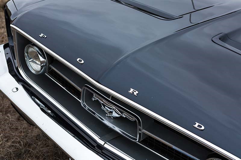 1967 FORD MUSTANG GT390 FOUR SPEED grill