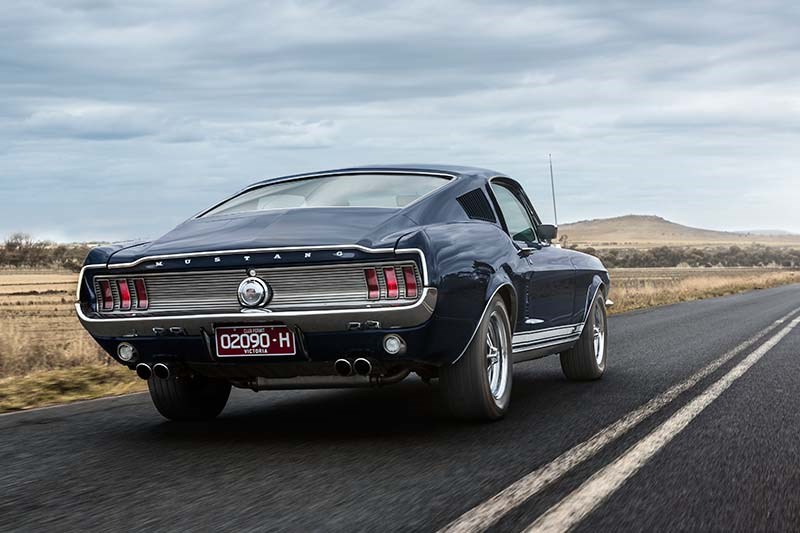 1967 FORD MUSTANG GT390 FOUR SPEED rear