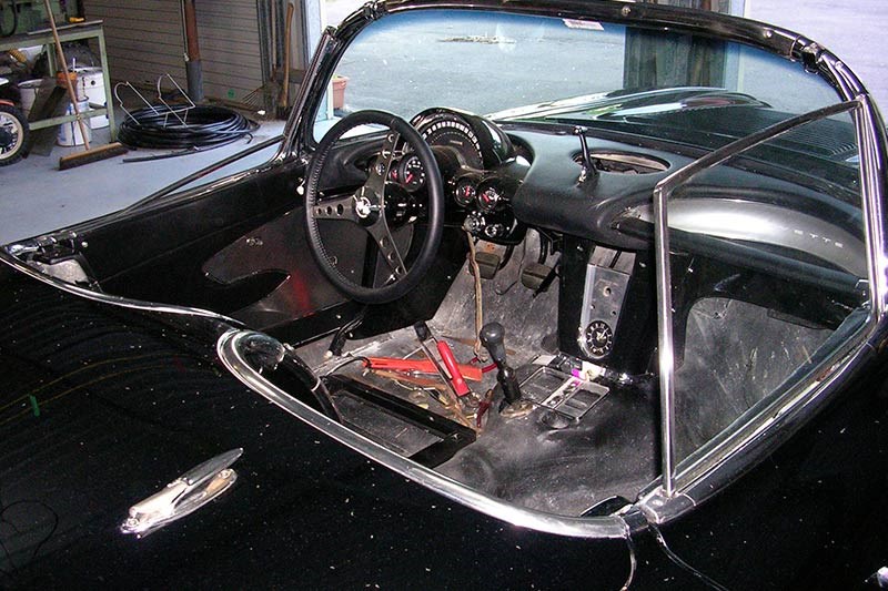 Chevrolet Corvette C1 interior before 2