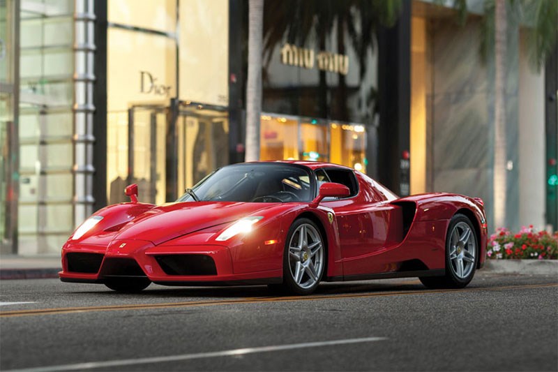 Floyd ‘Money” Mayweather’s 2003 Ferrari Enzo went for $4.53m