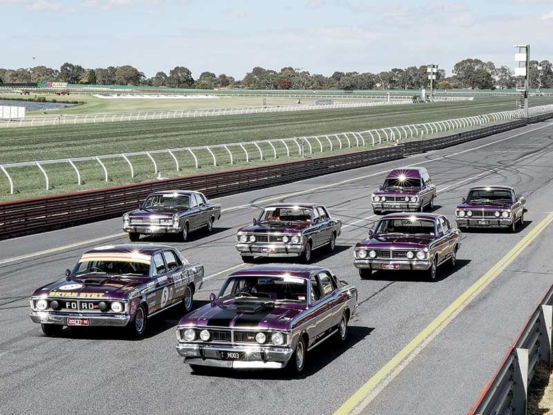 Ford Falcon Wild Violet XY Fleet