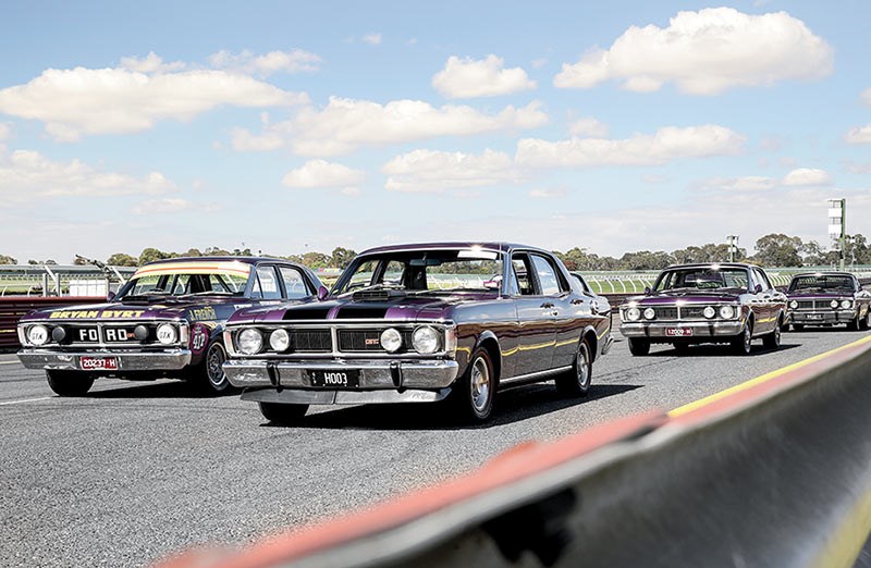 Ford Falcon Wild Violet XY Fleet