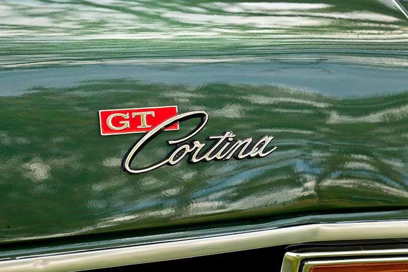 Ford Cortina mk2 gtl badge