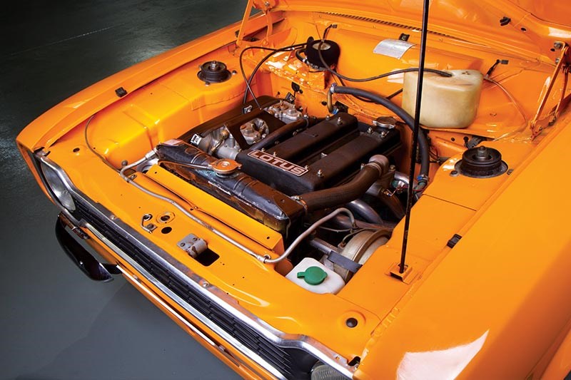 Ford Escort engine bay