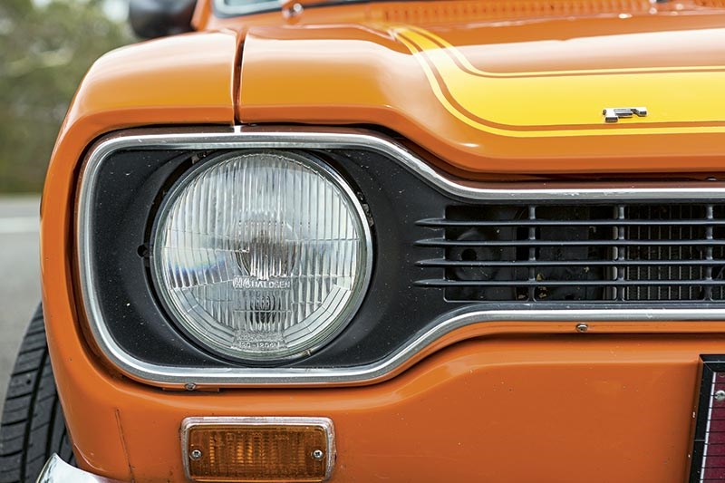 Ford Escort headlight