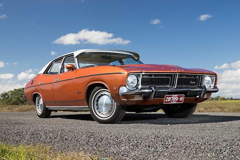 Ford Falcon XB Fairmont front right side still