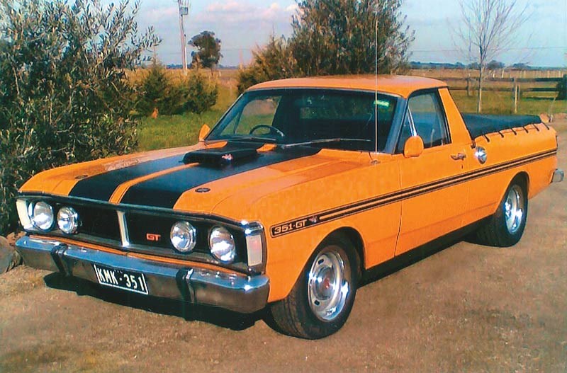 Mick Kurdas' 1972 Ford XY Falcon Ute