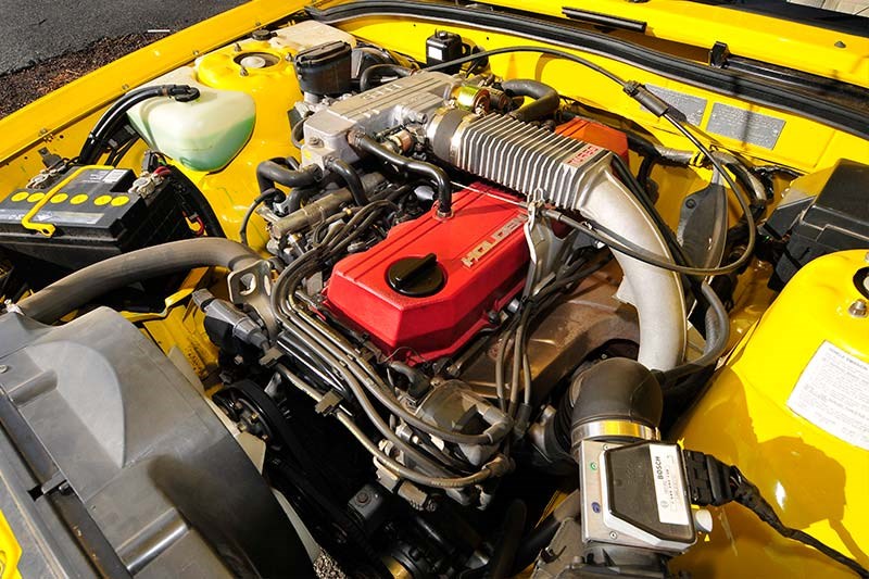 Holden Commodore VL Turbo engine bay