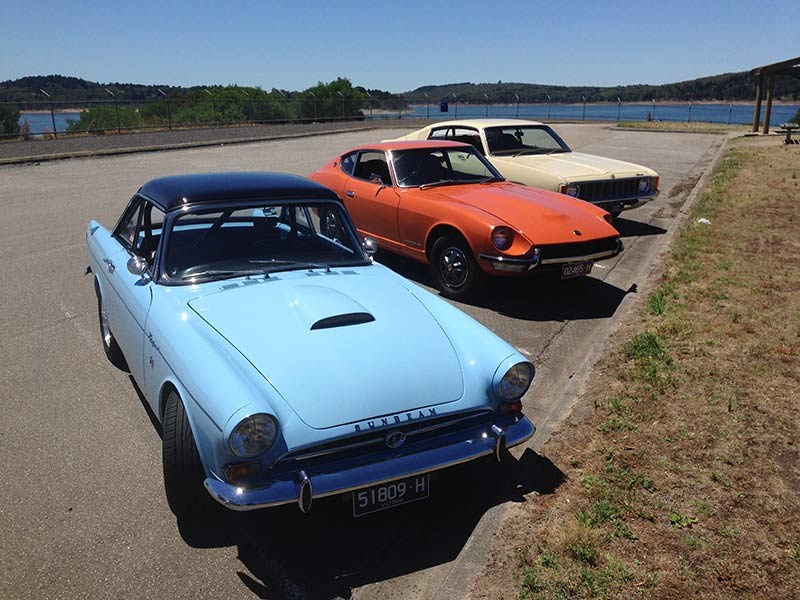 Sunbeam Tiger, Datsun 240Z and Valiant Charger