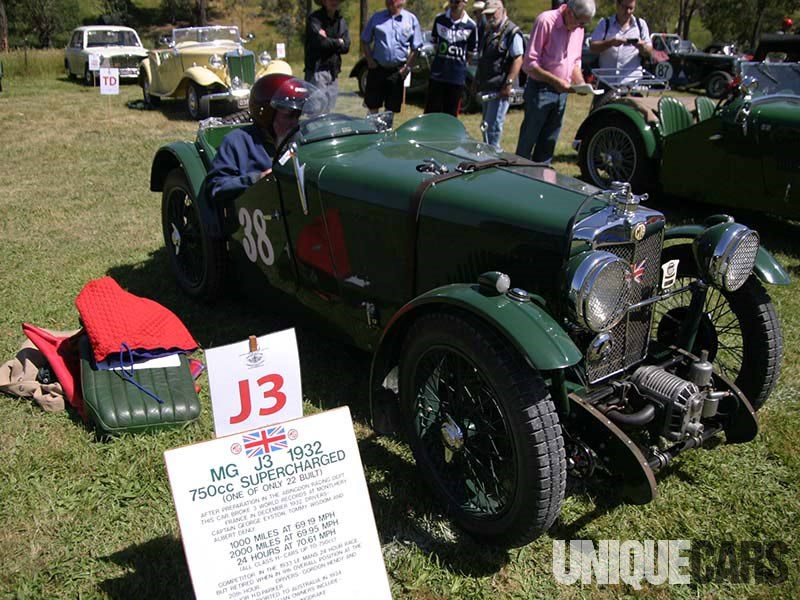 Walter Magilton's 1932 750cc supercharged MG J3