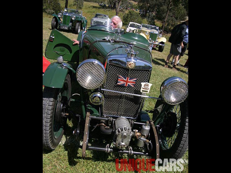 Walter Magilton's 1932 750cc supercharged MG J3