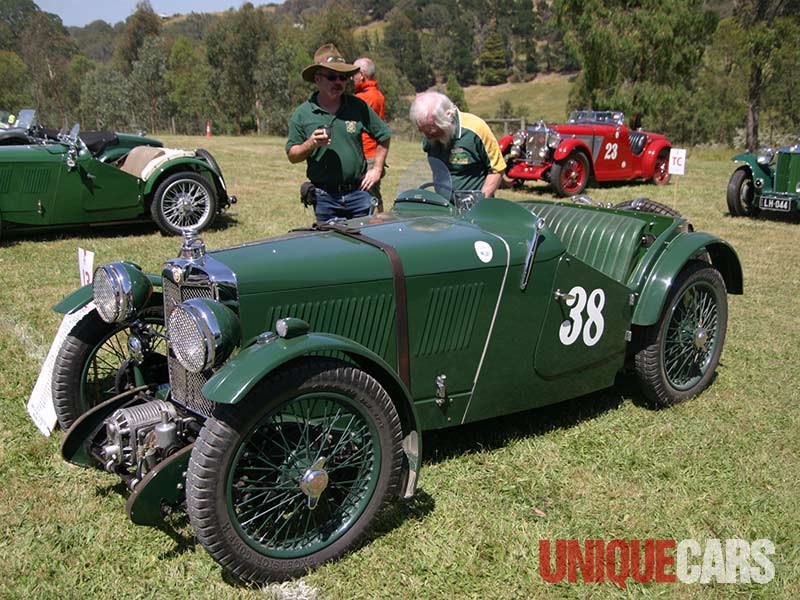 Walter Magilton's 1932 750cc supercharged MG J3