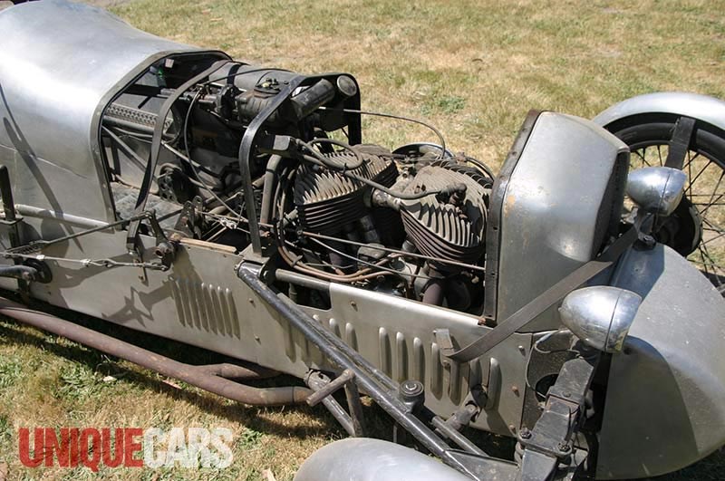 Indian motorcycle engined racer