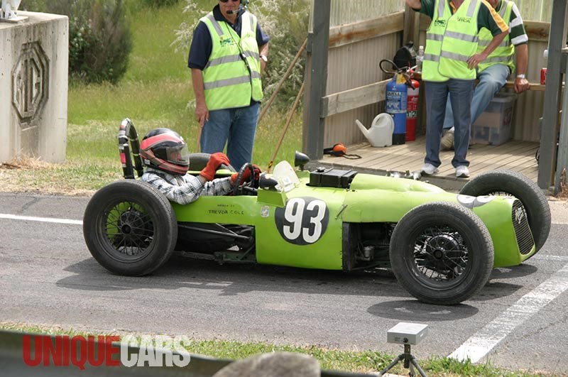 Nonegenarian Trevor Cole lines up for his very last race