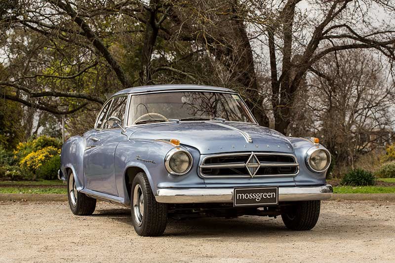 A 1962 Borgward Isabella coupe  is expected to fetch between $13,000-$15,000