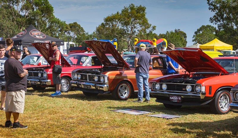 Isabella and Marcus car show 7