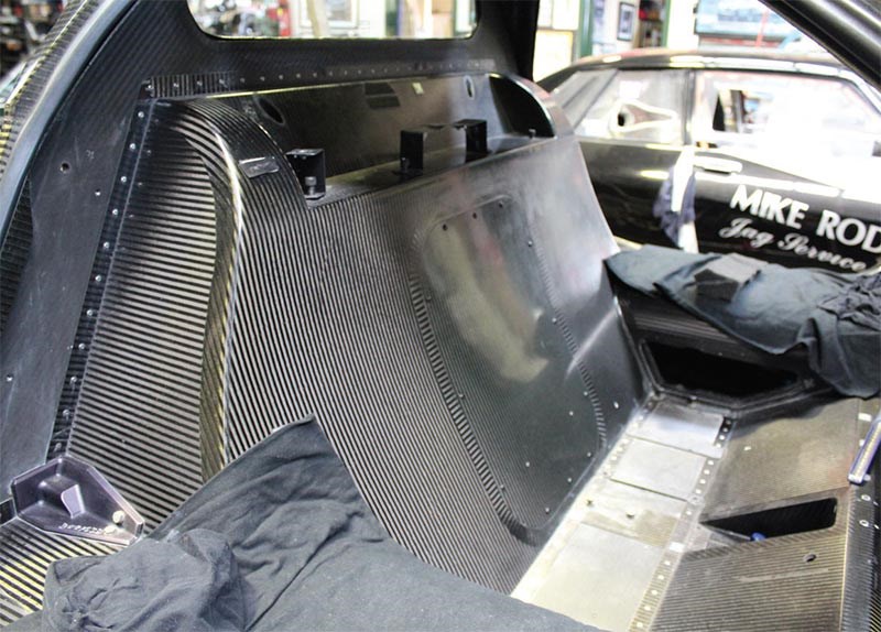 Jaguar XJR 15 interior rear