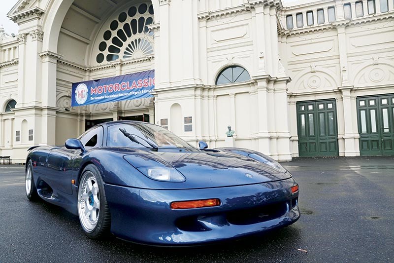 The Jaguar XJR-15 made it to Motorclassica