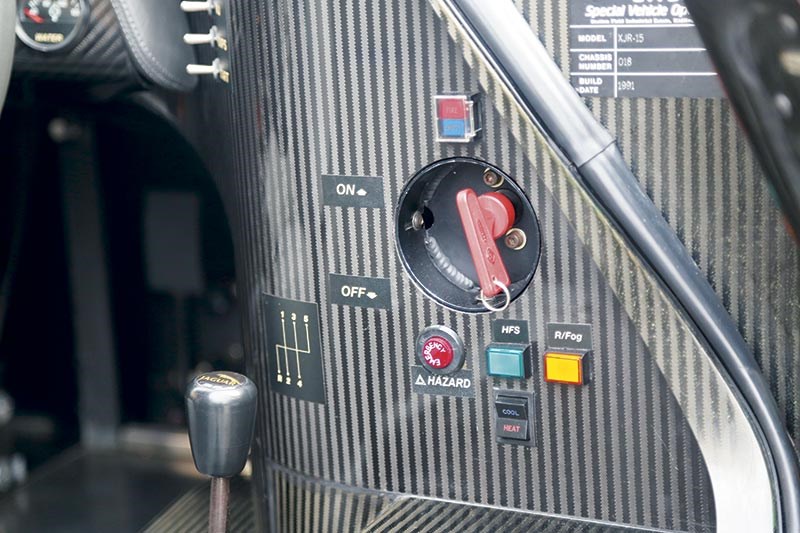 Kill switch: you don't turn a key or push a button in an XJR-15. There are 'starting procedures'