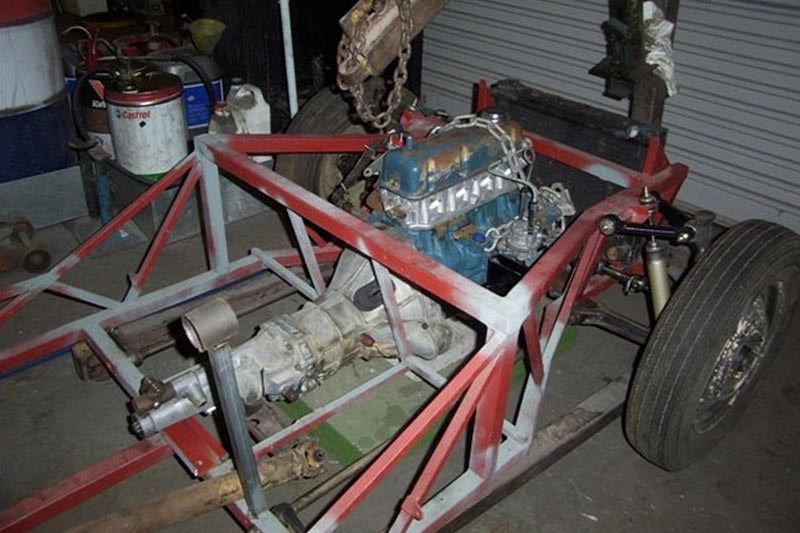 KM 200 chassis before