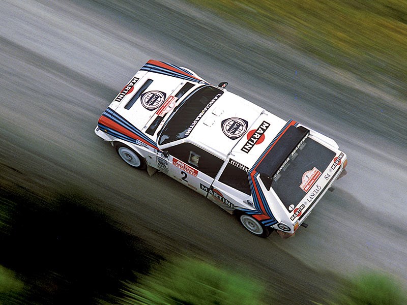 Incredible twin-charged Lancia Delta S4