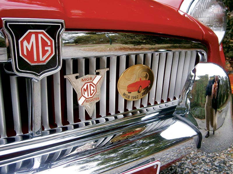 MGB grille