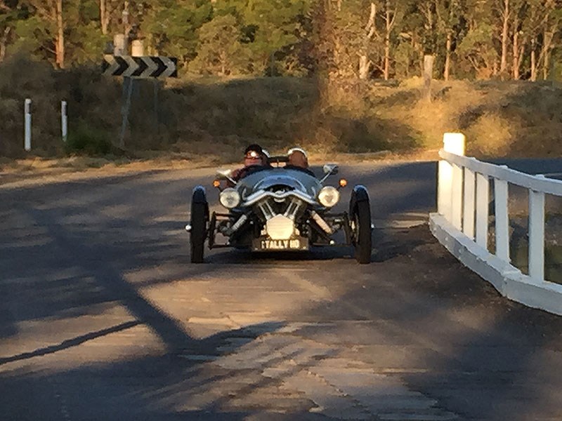 Morgan 3 wheeler day 3 2