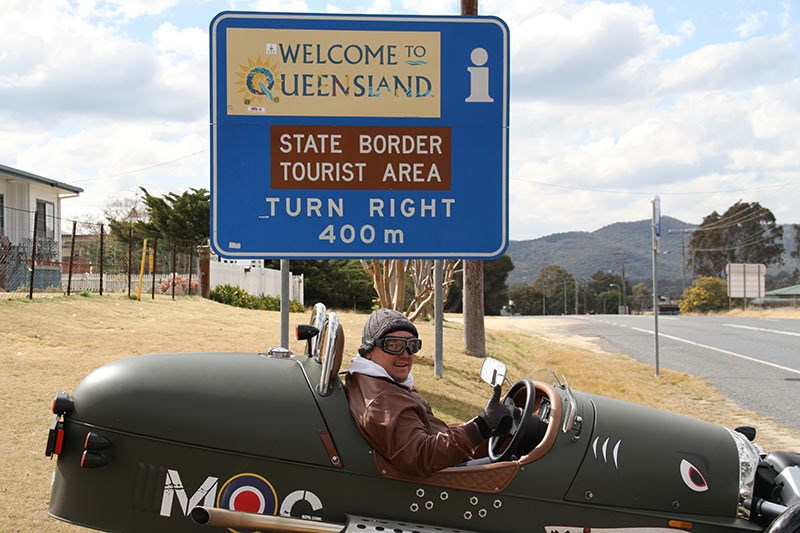 Rod & Archie Allen arrive home to Queensland