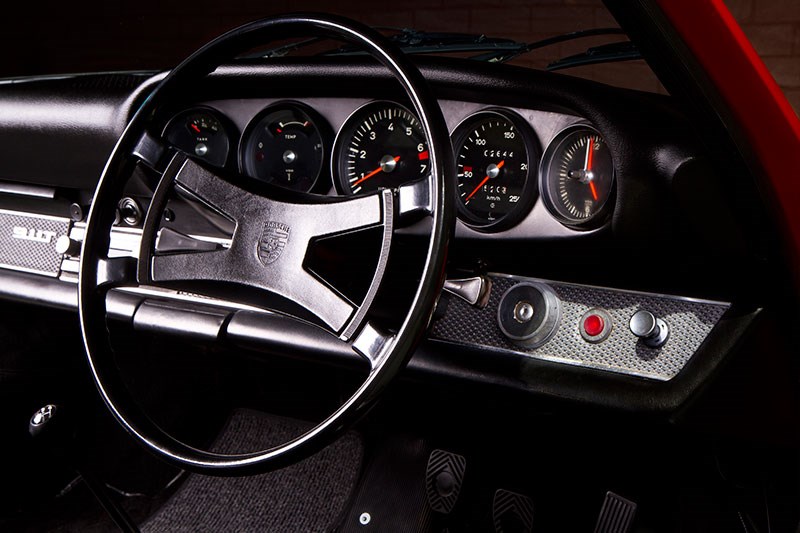 Porsche 911T interior