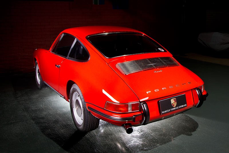 Porsche 911T rear side