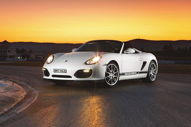 Porsche Spyder is the lightest Porsche available, and one of the best to drive