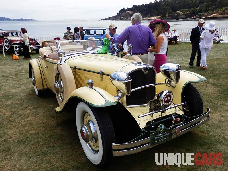 Rare 1930 Ruxton C Baker Raulang Roadster the last of 12 roadster built by the company