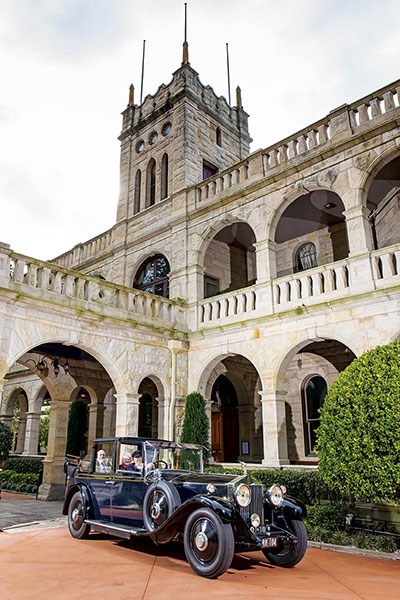 Curzon Hall is a suitably elegant backdrop for the stately Rolls-Royce