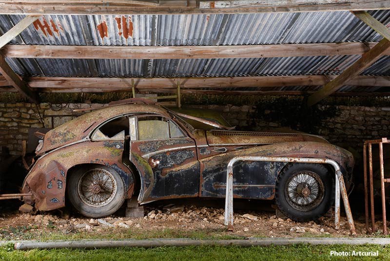 Talbot Lago T26 Grand Sport coupe U Saoutchik, Collection Baillon