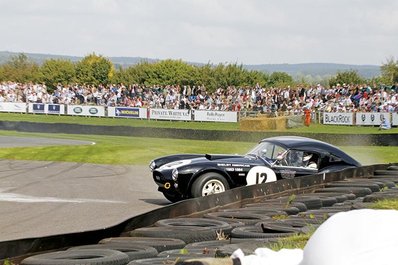 Ludovic Caron in the 1964 AC Cobra 289