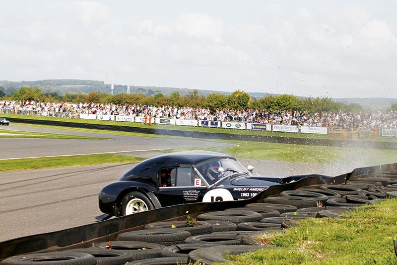 Ludovic Caron in the 1964 AC Cobra 289