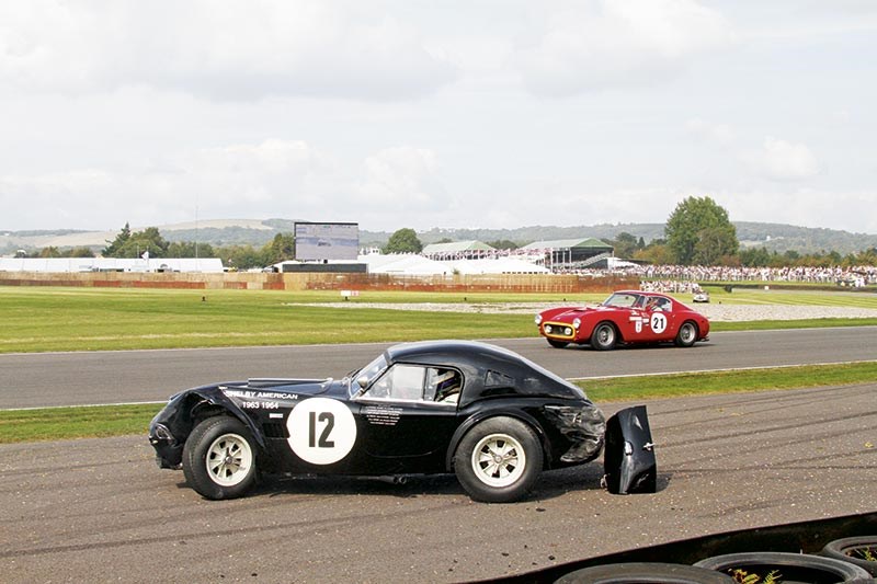 Ludovic Caron in the 1964 AC Cobra 289