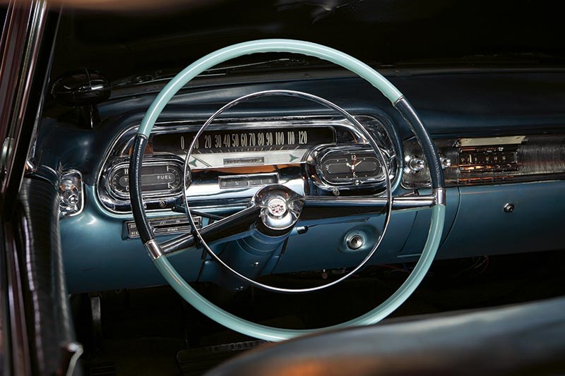 1958 Cadillac steering wheel