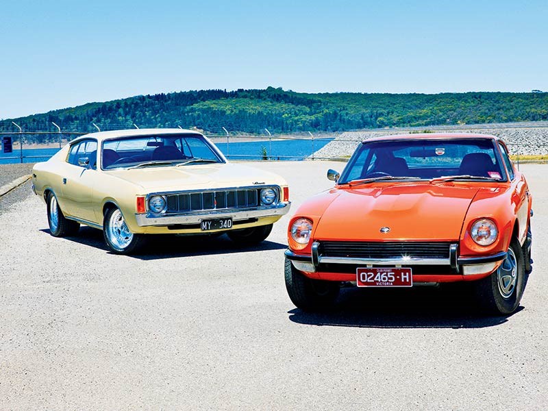 Datsun 240Z vs Chrysler Charger