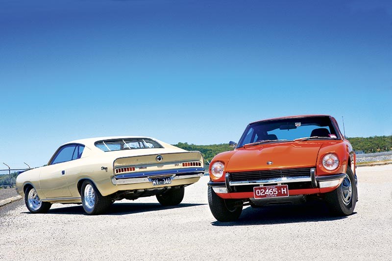 Datsun 240Z vs Chrysler Charger