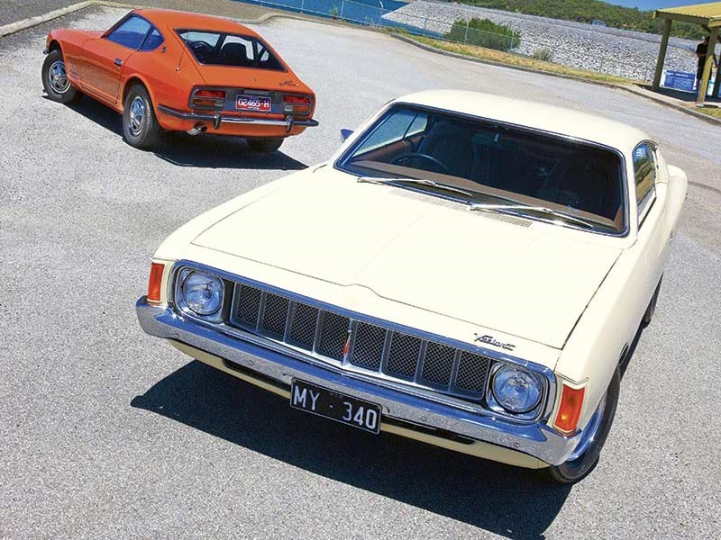 Chrysler Valiant Charger vs Datsun 240Z