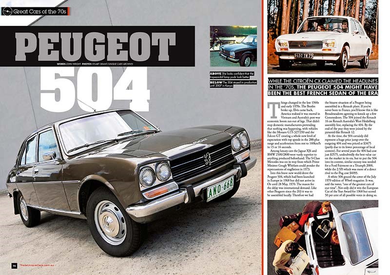 UC 374: Peugeot 504