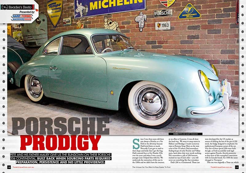 UC 374: Reader Resto - Porsche 356