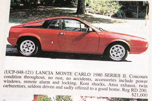 UNC 375 LANCIA MONTE APR 98