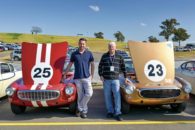 Brad & Kev Elliot with their 1963 1800S & 1969 1800S