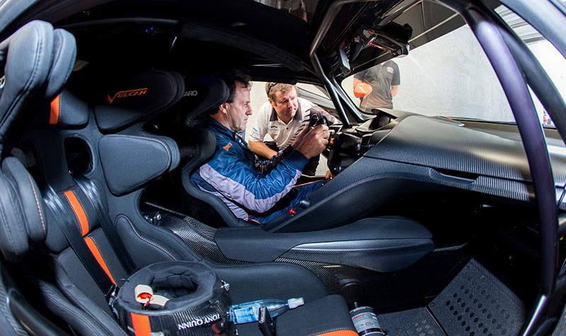 aston martin vulcan interior