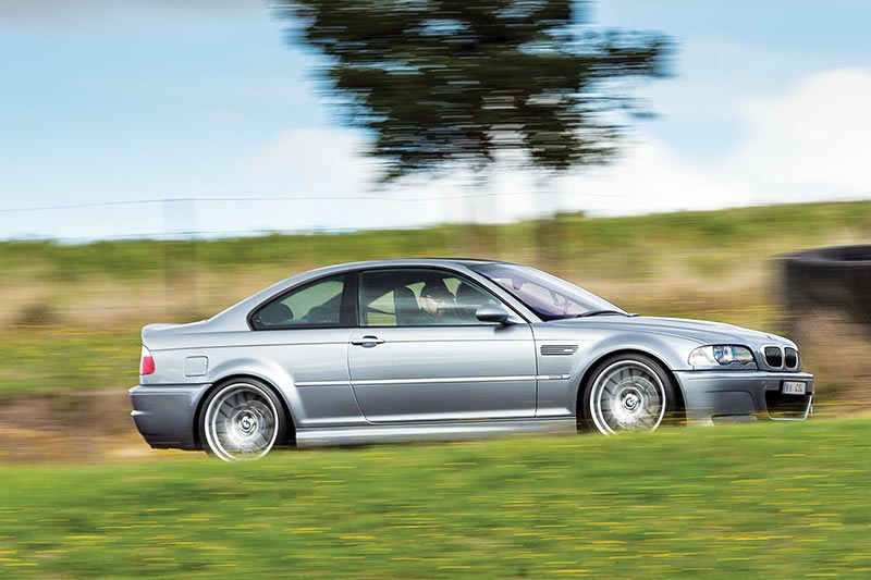 bmw e46 m3 csl side