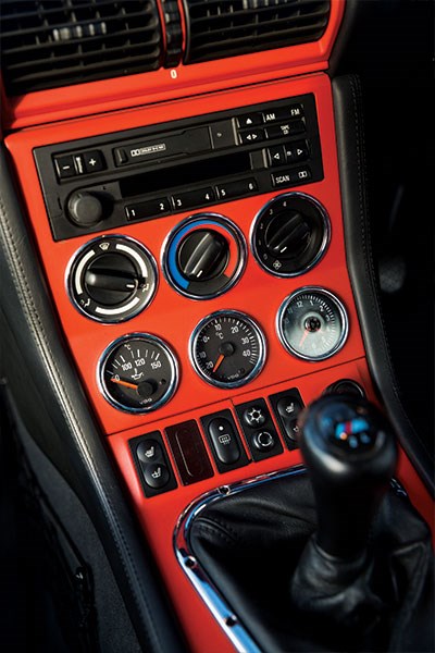 bmw z3 m coupe interior console